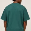 Forest Green Oversized T-Shirt Back View Forest Green Oversized T-Shirt – Say What Again Graphic