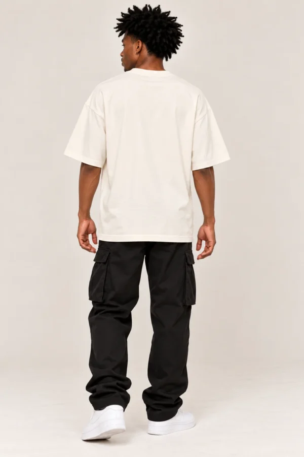 Off-White Oversized T-Shirt – Maybe We’re All Immature