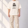 Off-White Oversized T-Shirt – Imagine Peace Dreamer
