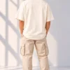 Off-White Oversized T-Shirt – Imagine Peace Dreamer
