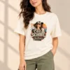 Joe Vogue Women’s Off-White Free Size T-Shirt — Old School