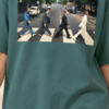 Forest Green Oversized T-Shirt – Abbey Road Music Graphic